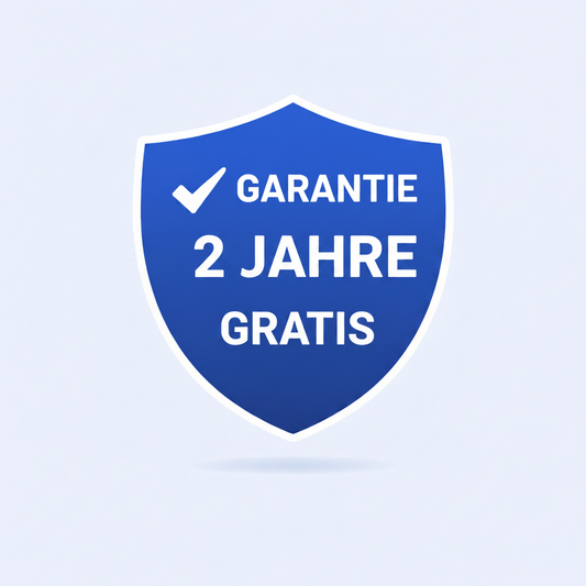 2 Jahre Herstellergarantie GRATIS
